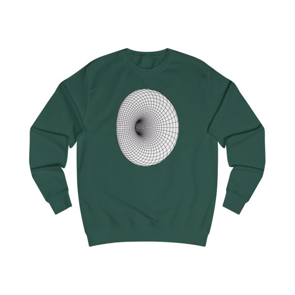 Unisex Sweatshirt: Cyclide Black - Image 6