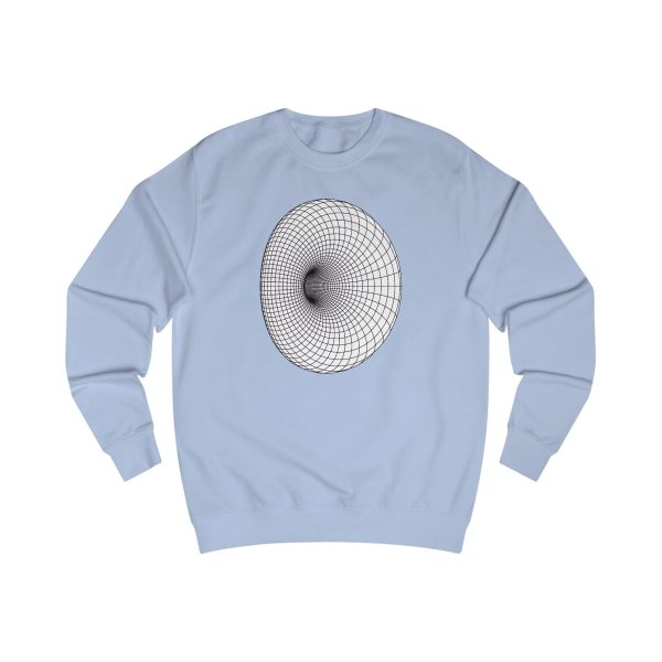 Unisex Sweatshirt: Cyclide Black - Image 7