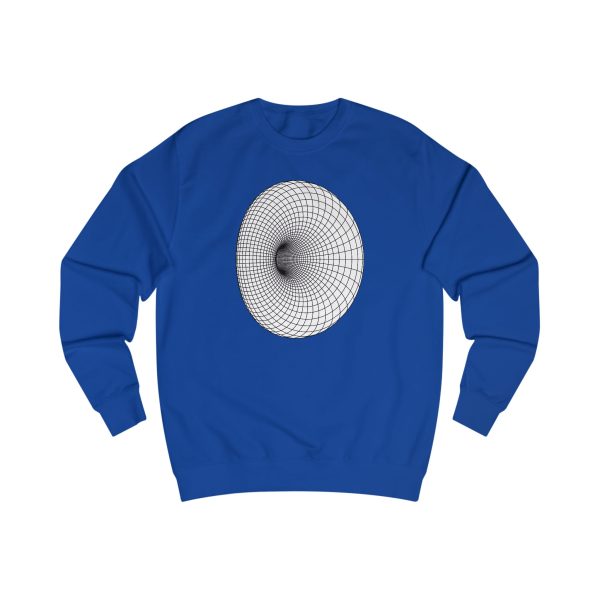 Unisex Sweatshirt: Cyclide Black - Image 8