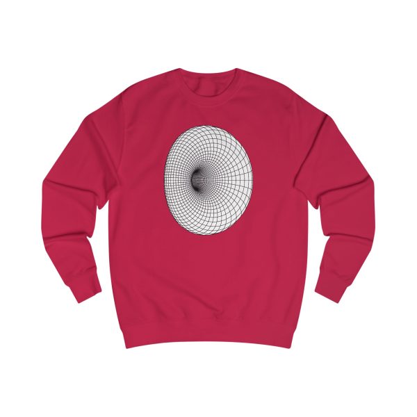 Unisex Sweatshirt: Cyclide Black - Image 10