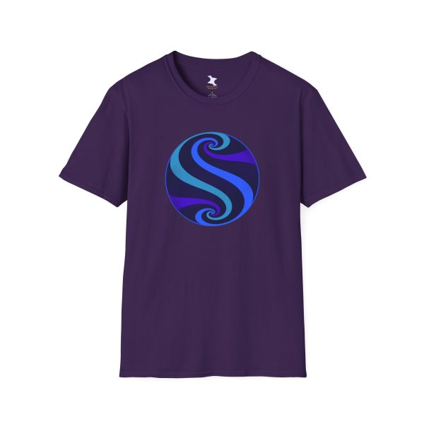Softstyle T-Shirt: Swirl Twilight - Image 10