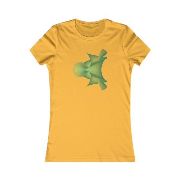 Women's Favorite Tee: Kuen's Surface Gold - Image 2