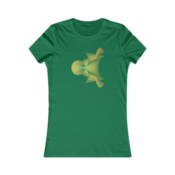 Women's Favorite Tee: Kuen's Surface Gold - Image 3