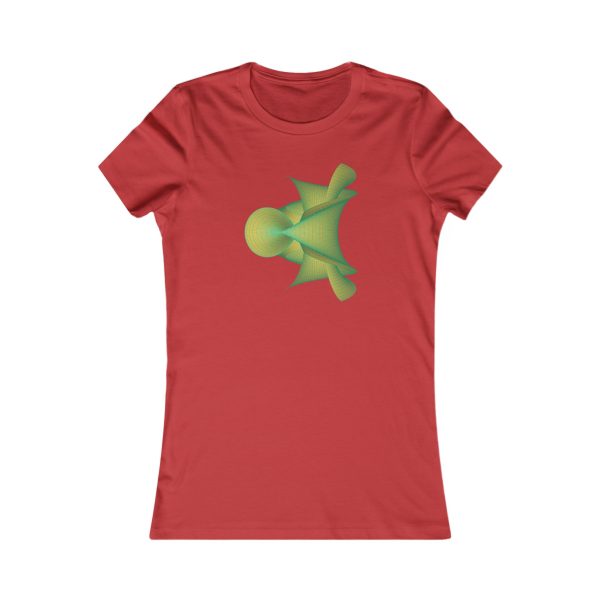Women's Favorite Tee: Kuen's Surface Gold - Image 5