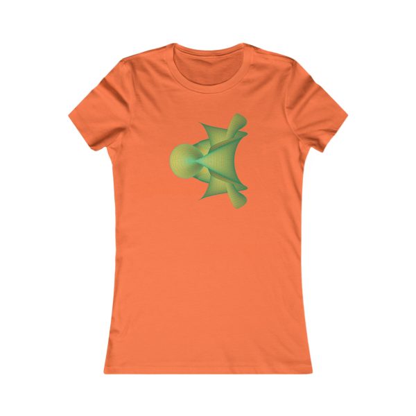 Women's Favorite Tee: Kuen's Surface Gold - Image 6
