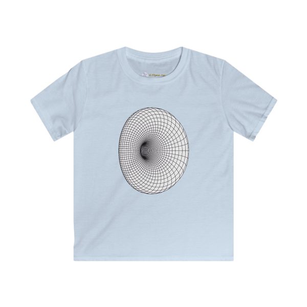 Kids Softstyle Tee: Cyclide Black - Image 5
