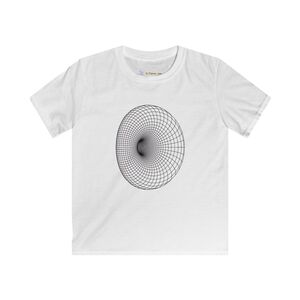 Kids Softstyle Tee: Cyclide Black