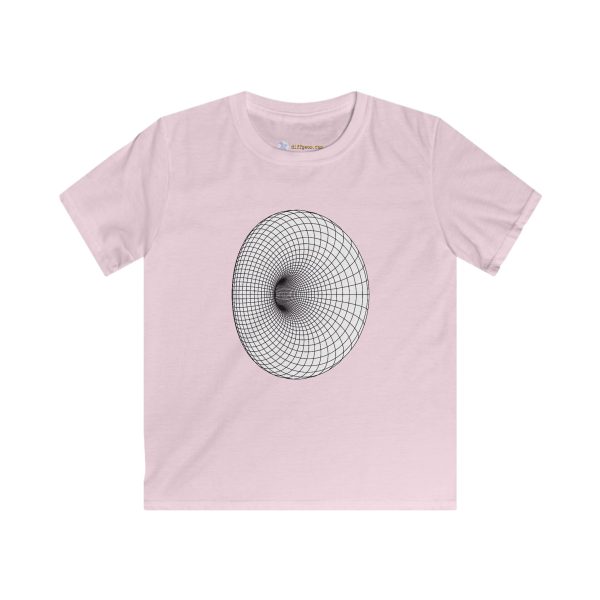 Kids Softstyle Tee: Cyclide Black - Image 9
