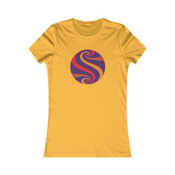 Women's Favorite Tee: Swirl Dawn - Image 2