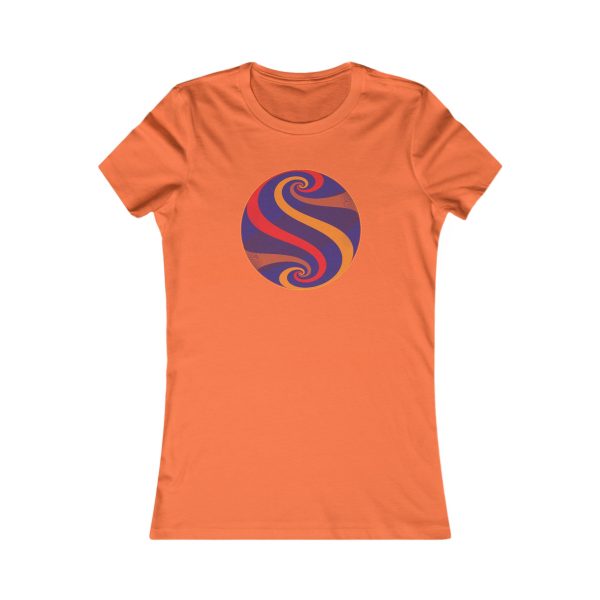 Women's Favorite Tee: Swirl Dawn - Image 6