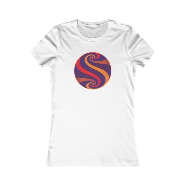 Women's Favorite Tee: Swirl Dawn