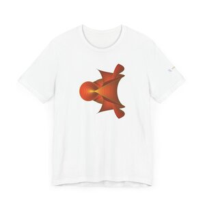 Unisex Tee: Kuen's Surface Red