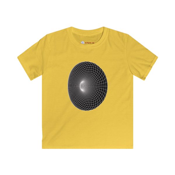 Kids Softstyle Tee: Cyclide White - Image 3