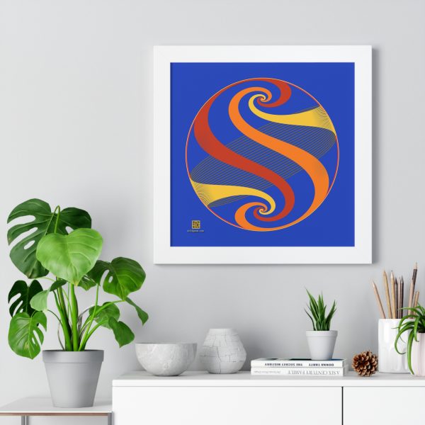 Framed Poster: Swirl Autumn - Image 4