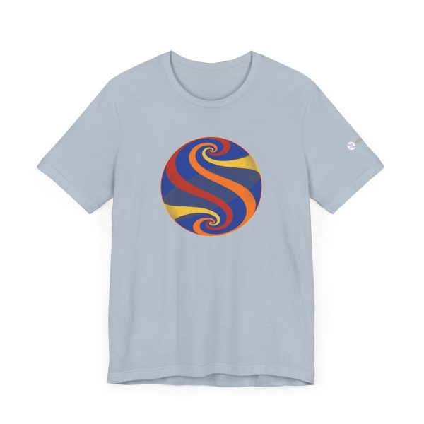 Unisex Tee: Swirl Autumn - Image 5