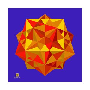 Poster: Five Cubes Autumn