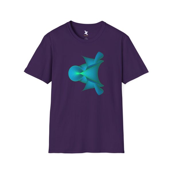 Softstyle T-Shirt: Kuen's Surface Aqua - Image 15