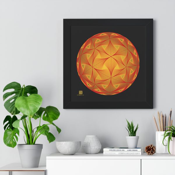 Framed Poster: Diatom Red - Image 2