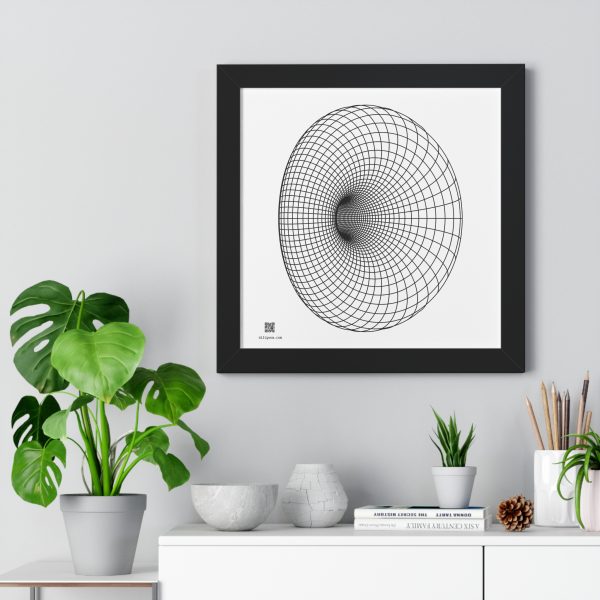 Framed Poster: Cyclide Black - Image 2