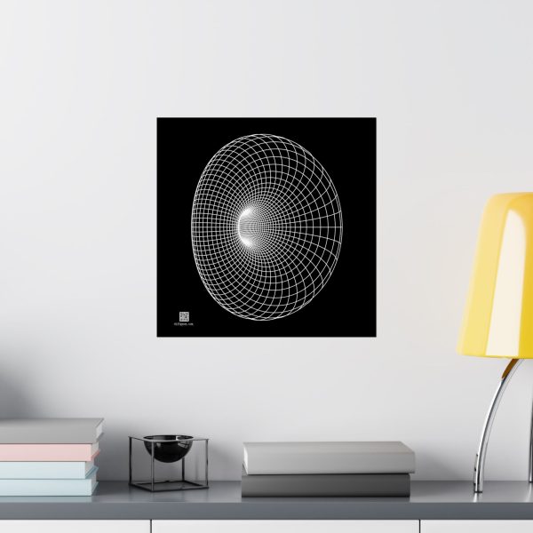 Poster: Cyclide White - Image 6