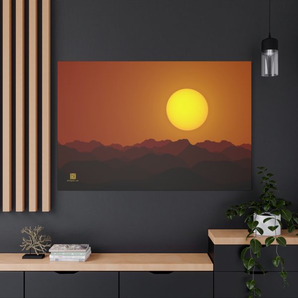 Large Canvas (1.25in): Nowhere-Differentiable Sun - Image 9