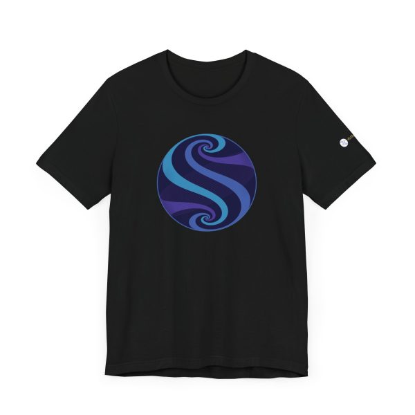Unisex Tee: Swirl Twilight - Image 8