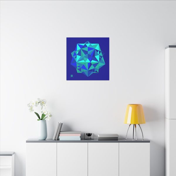 Canvas: Five Cubes Ocean - Image 3