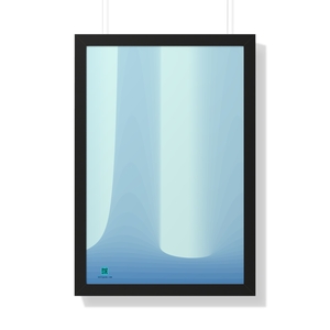 Framed Poster: Monuments Glacier
