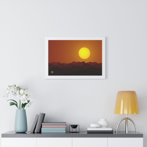 Framed Poster: Nowhere-Differentiable Sun - Image 7