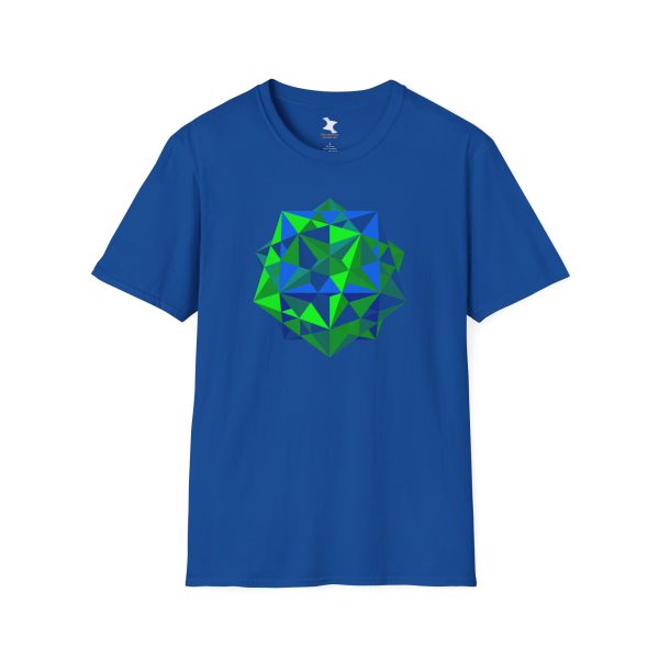 Softstyle T-Shirt: Five Cubes Summer - Image 7