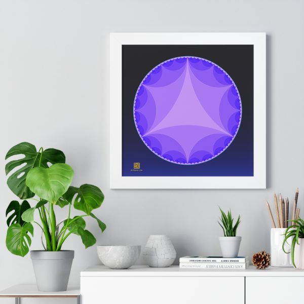 Framed Poster: Ideal Triangles Dawn - Image 4
