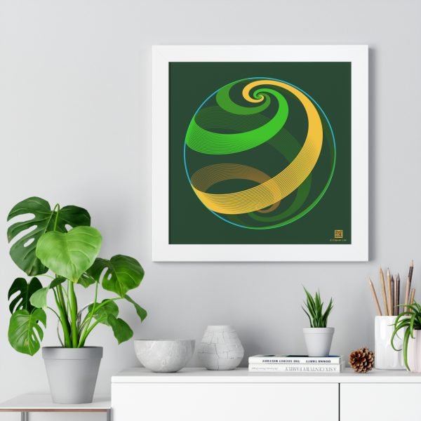 Framed Poster: Loxodromes Pond - Image 4