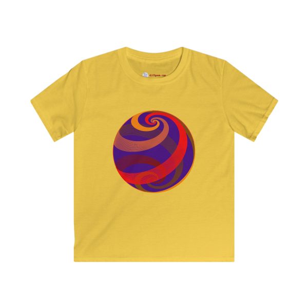 Kids Softstyle Tee: Loxodromes Dawn - Image 2
