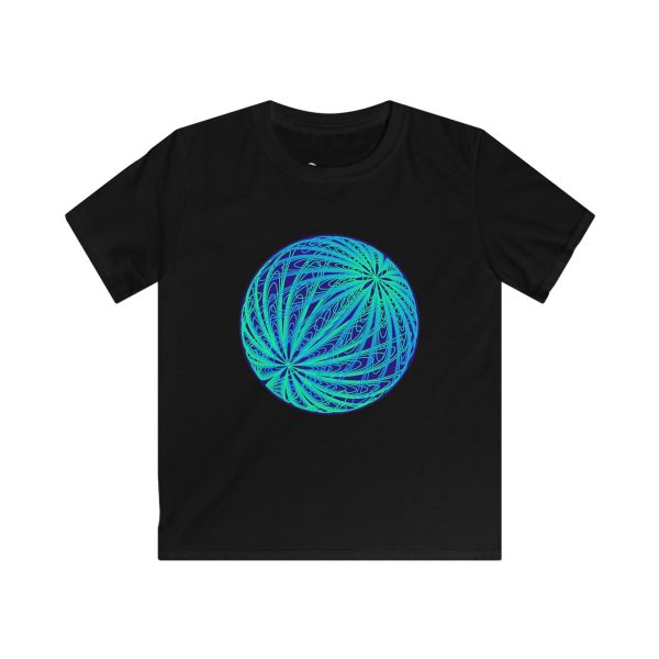 Kids Softstyle Tee: Dipole Phosphor - Image 8