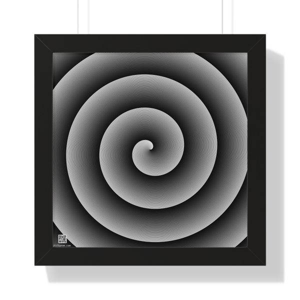 Framed Poster: Unwinding Obsidian