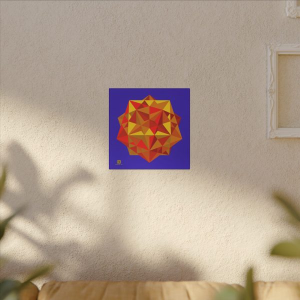 Canvas: Five Cubes Autumn - Image 4