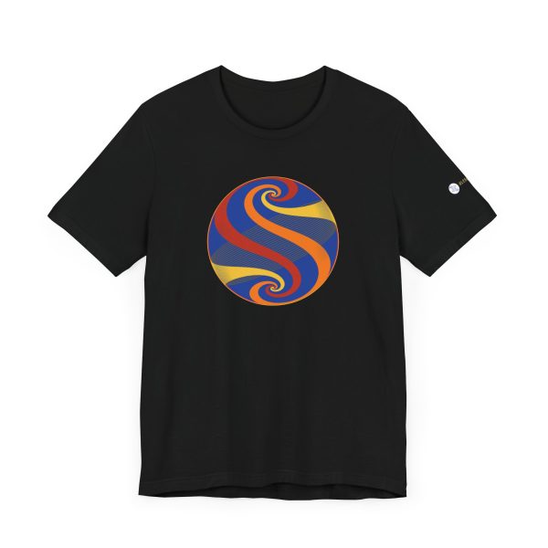 Unisex Tee: Swirl Autumn - Image 8