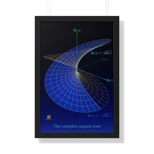 Framed Poster: Complex Square Root