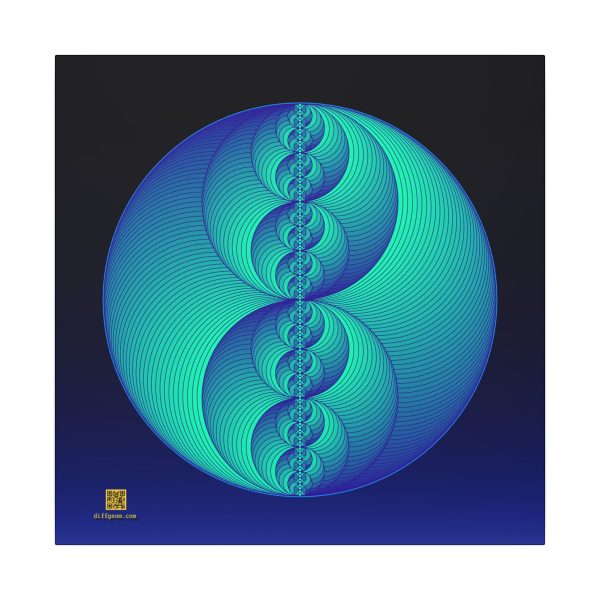 Canvas: Binary Medallion Phosphor