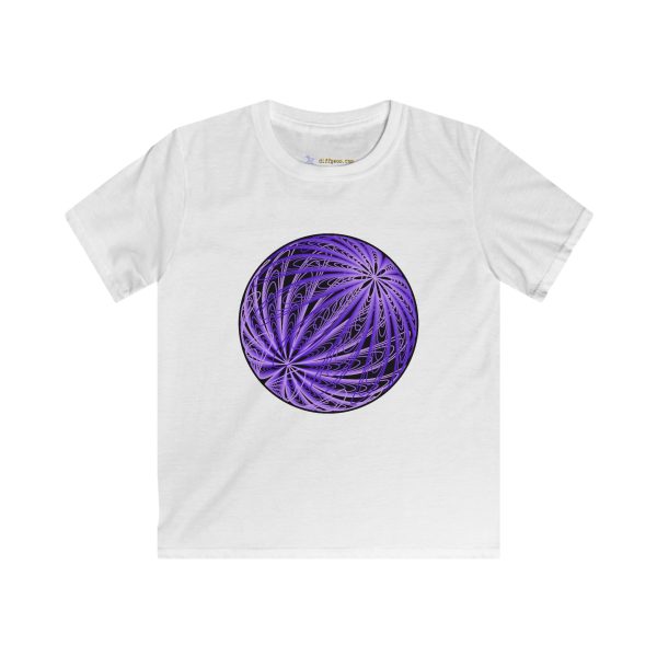 Kids Softstyle Tee: Dipole Fluoresce