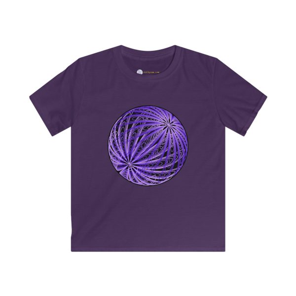 Kids Softstyle Tee: Dipole Fluoresce - Image 10