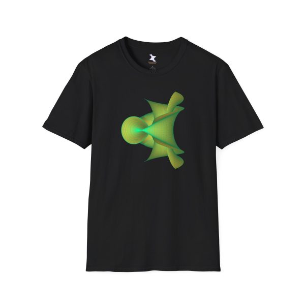 Softstyle T-Shirt: Kuen's Surface Gold - Image 3