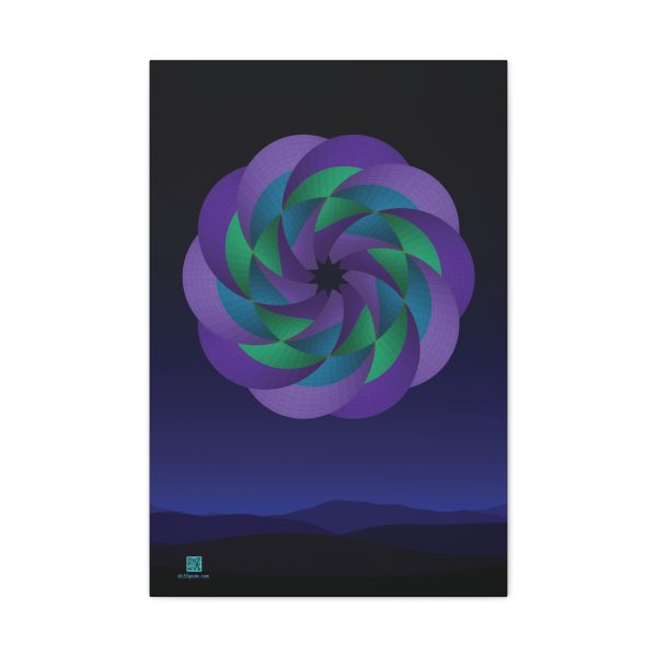 Large Canvas (1.25"): Peony