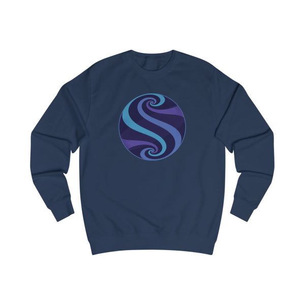 Unisex Sweatshirt: Swirl Twilight - Image 10