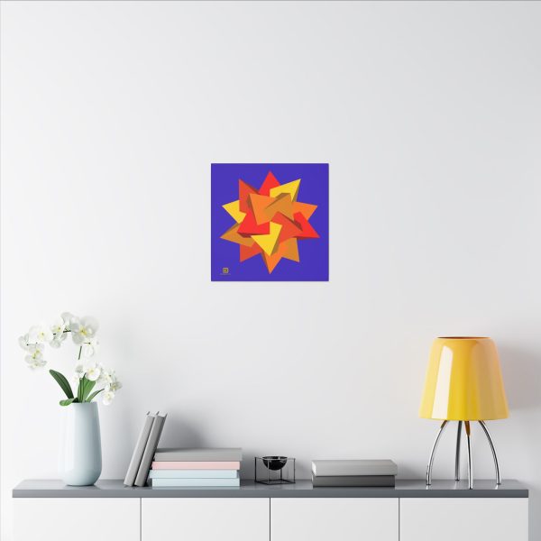 Canvas: Five Tetrahedra Autumn - Image 7