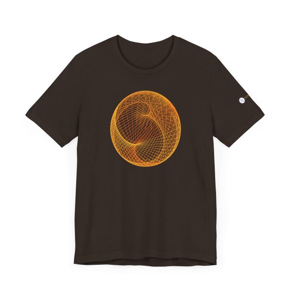 Unisex Tee: Ellipsoid Geodesics Forge - Image 7
