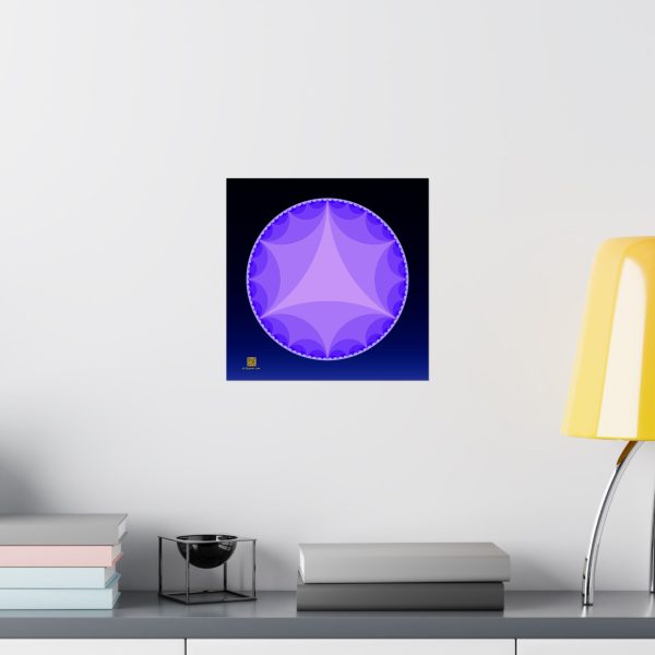 Poster: Ideal Triangles Dawn - Image 3