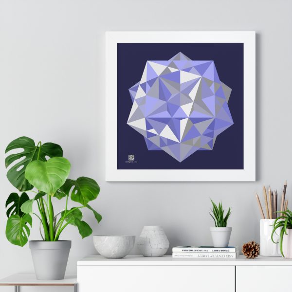 Framed Poster: Five Cubes Winter - Image 4
