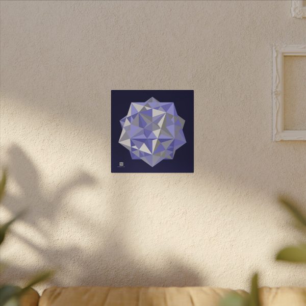 Canvas: Five Cubes Winter - Image 4