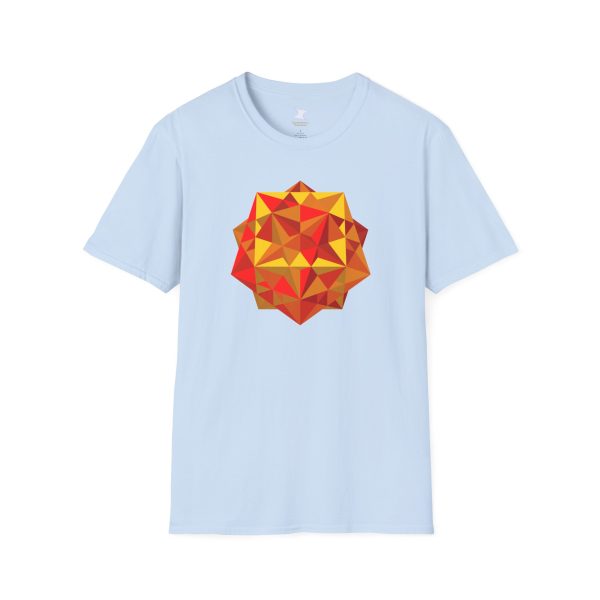 Softstyle T-Shirt: Five Cubes Autumn - Image 4